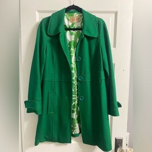 Green Pea Coat